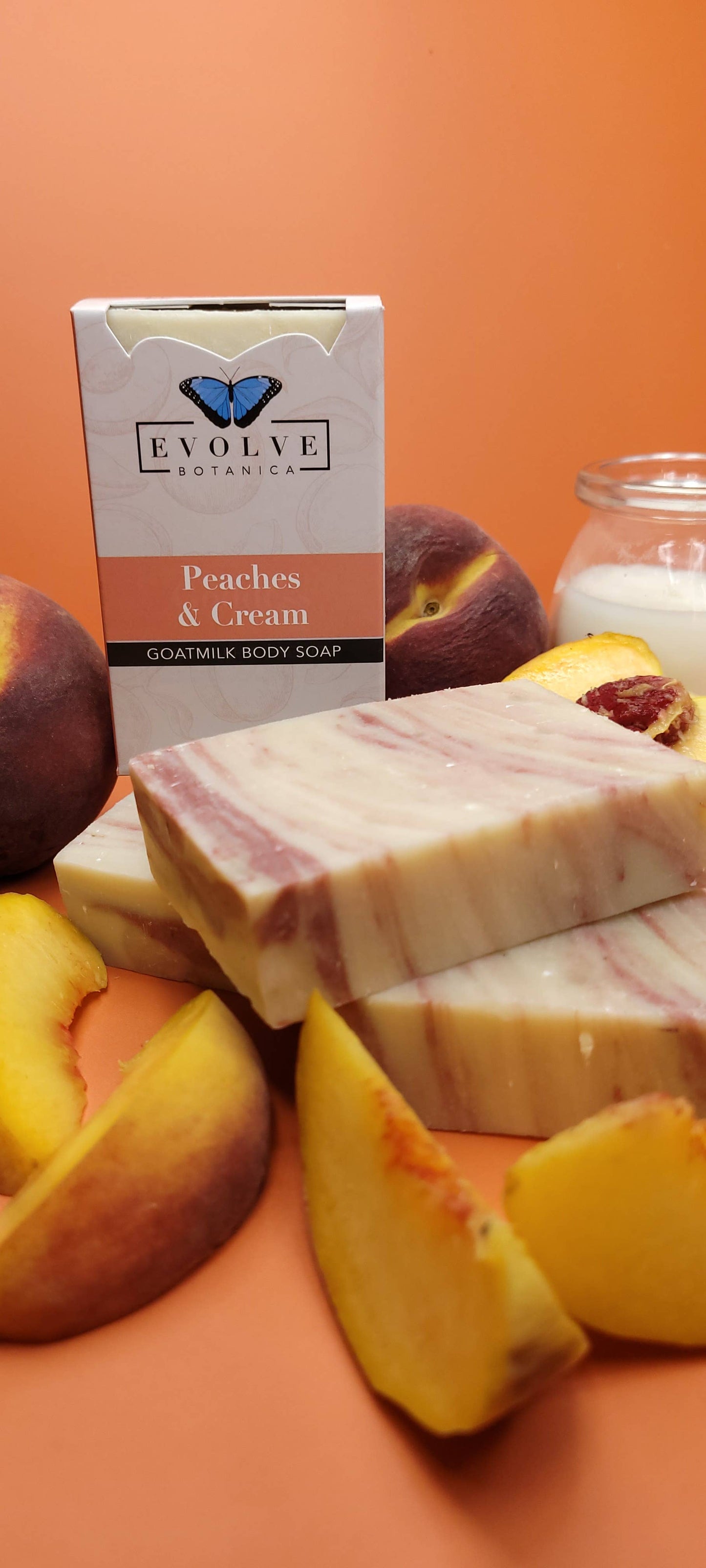 Natural Bar Goatmilk Soap Wholesale - Peaches and Cream