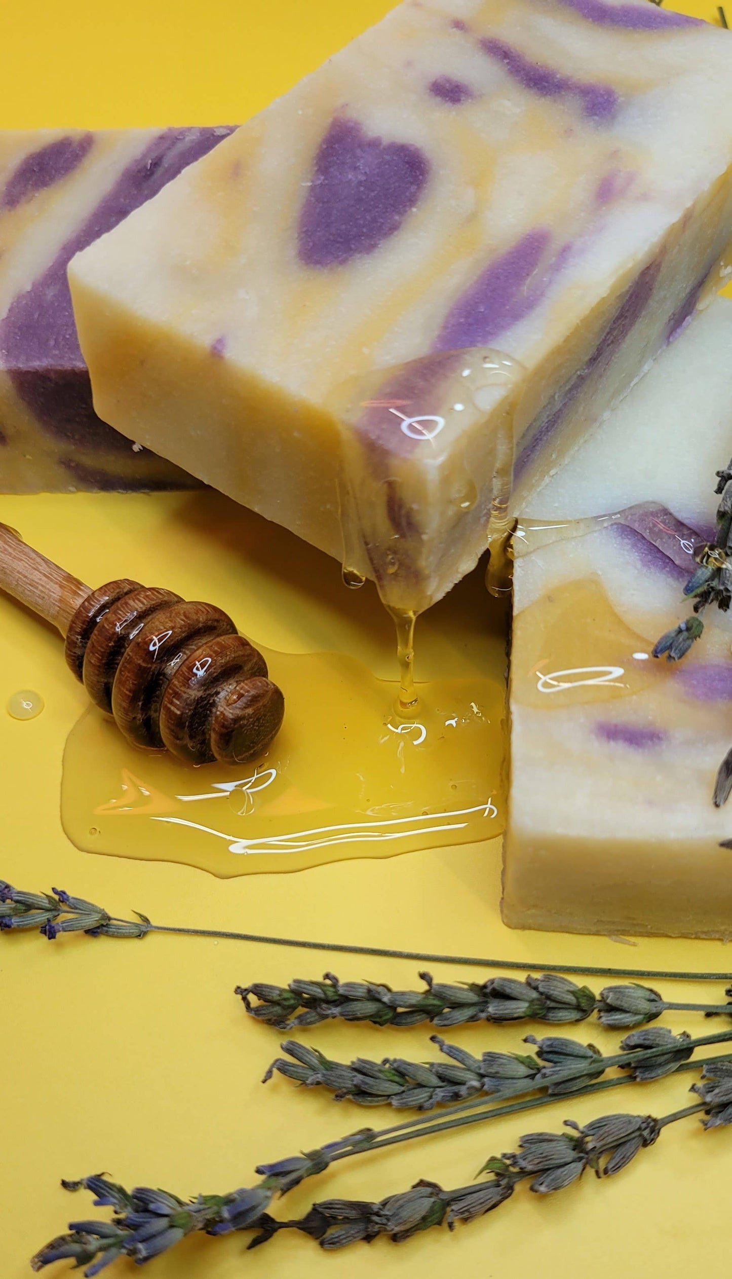 Natural Bar Soap - Lavender & Honey - Bath Gifts