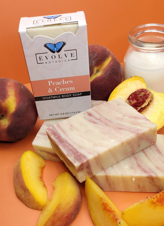 Natural Bar Goatmilk Soap Wholesale - Peaches and Cream