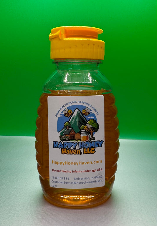 Honey - 8oz Queen Ann Bottle