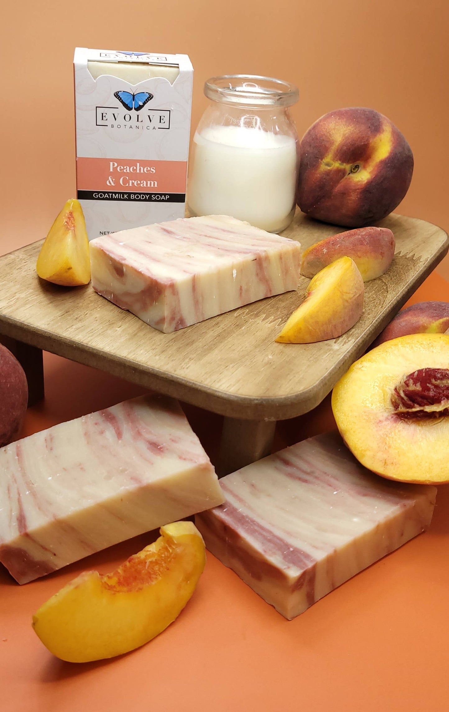 Natural Bar Goatmilk Soap Wholesale - Peaches and Cream